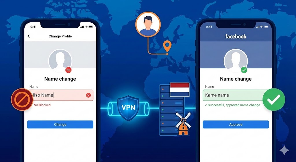 Hướng dẫn đổi tên facebook cho những tên khó tại Việt Nam